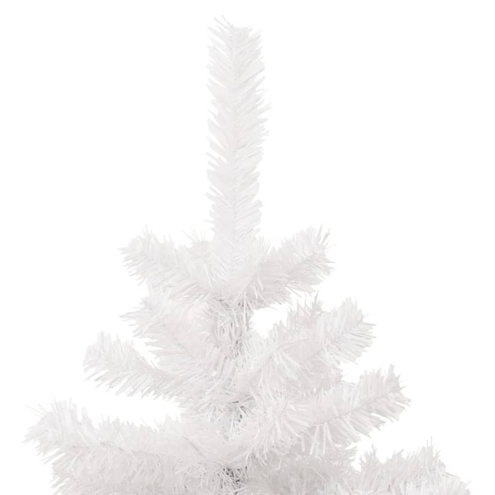 TrendyXL Kunstkerstboom met verlichting en standaard 150 cm PVC wit