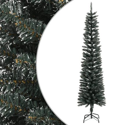 TrendyXL Kunstkerstboom met standaard smal 240 cm PVC groen