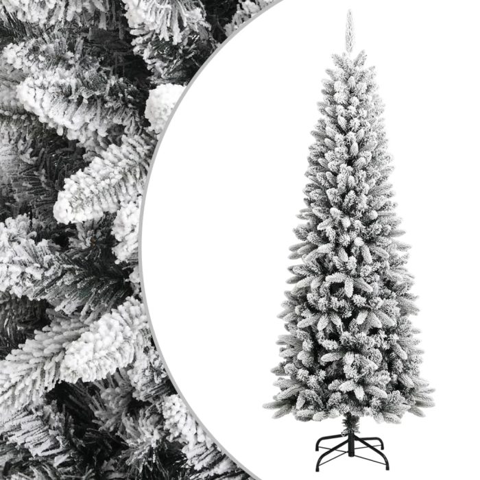 TrendyXL Kunstkerstboom met sneeuw 210 cm PVC en PE