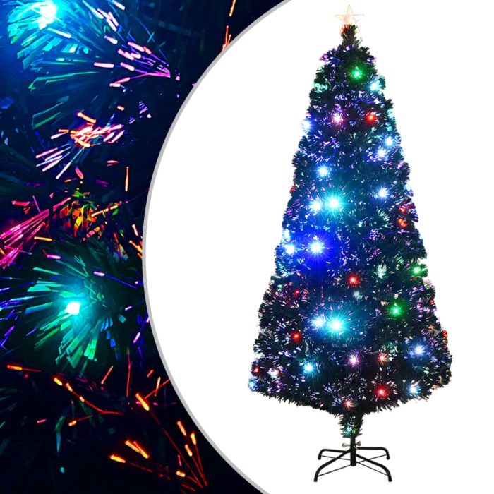 TrendyXL Kerstboom met LED en standaard 180 cm glasvezel