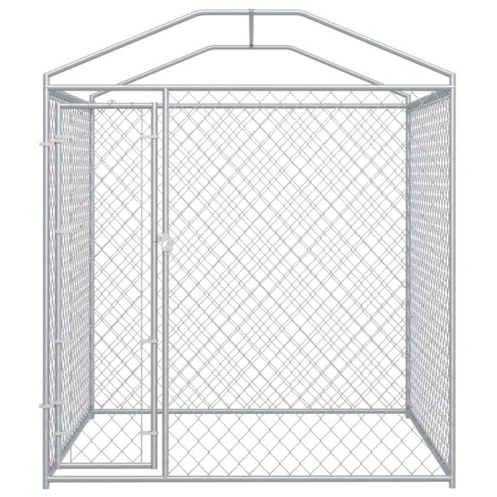 TrendyXL Hondenkennel voor buiten met dak 193x193x225 cm