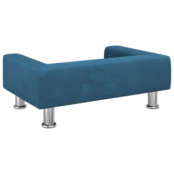 TrendyXL Hondenmand 70x45x26,5 cm fluweel blauw