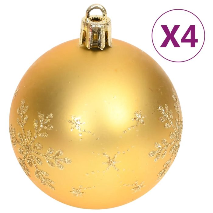 TrendyXL 70-delige Kerstballenset goud en rood