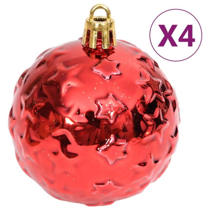 TrendyXL 70-delige Kerstballenset goud en rood