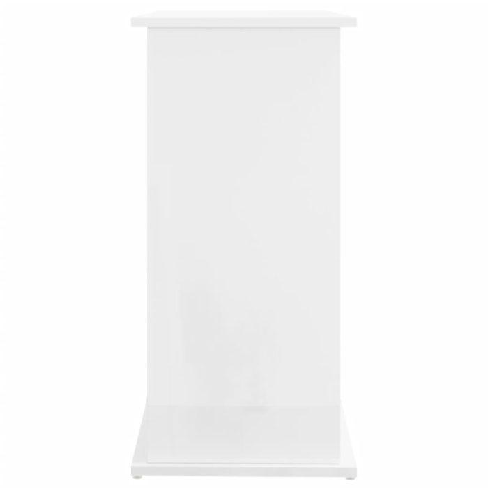 TrendyXL Aquariumstandaard 81x36x73 cm bewerkt hout hoogglans wit