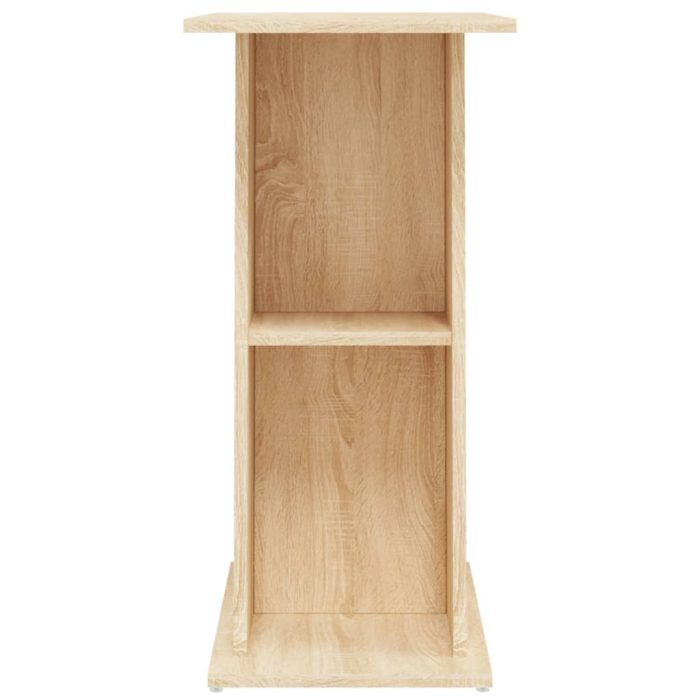 TrendyXL Aquariumstandaard 75x36x72,5 cm bewerkt hout sonoma eiken