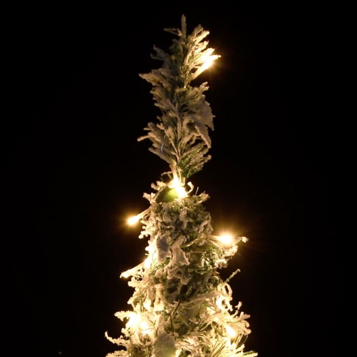 TrendyXL Kunstkerstboom pop-up met sneeuw 100 LED's 150 cm