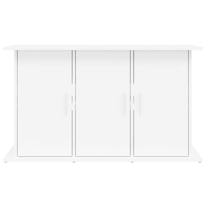 TrendyXL Aquariumstandaard 101x41x58 cm bewerkt hout hoogglans wit