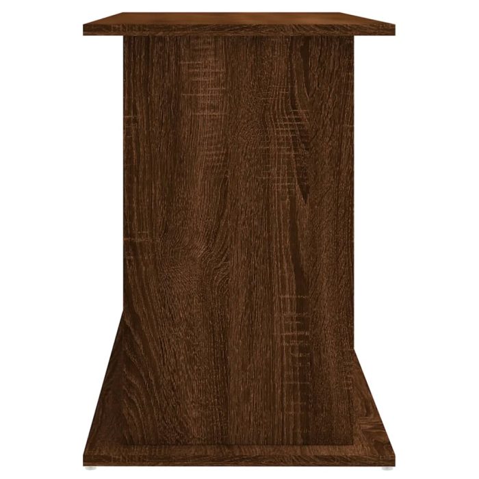 TrendyXL Aquariumstandaard 101x41x58 cm bewerkt hout bruin eikenkleur