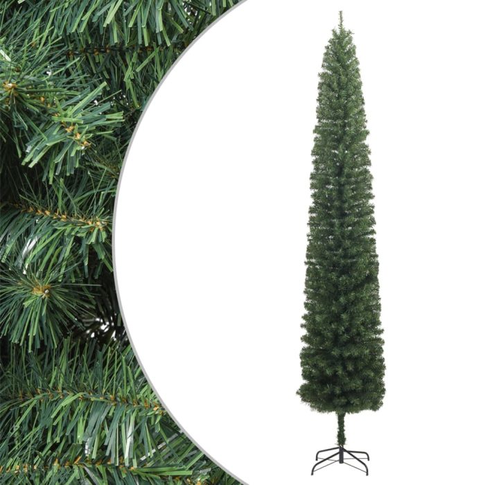 TrendyXL Kunstkerstboom smal met standaard 270 cm PVC