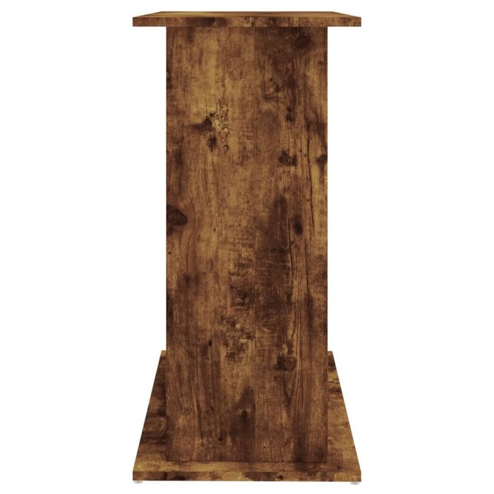 TrendyXL Aquariumstandaard 81x36x73 cm bewerkt hout gerookt eikenkleurig