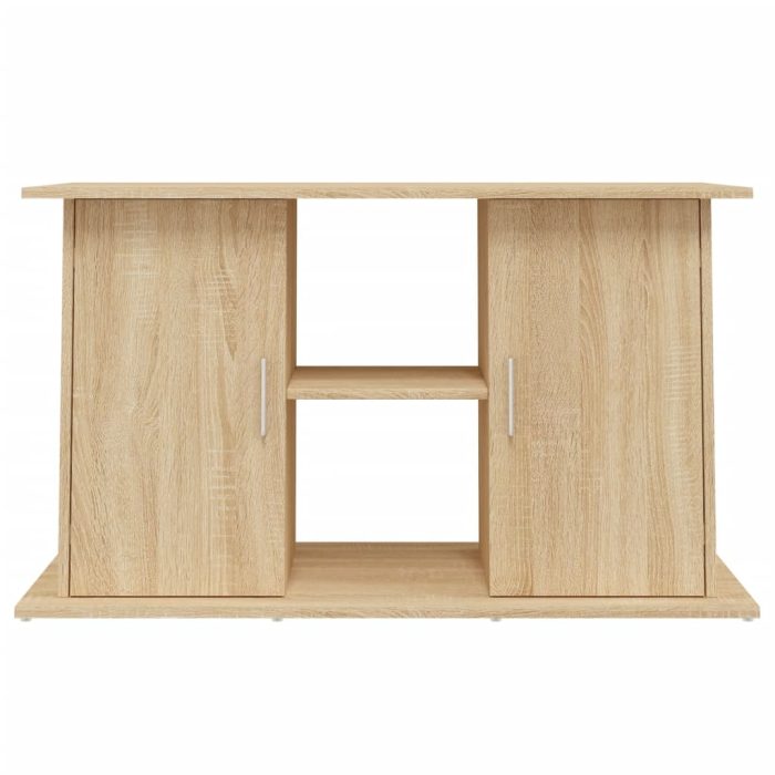 TrendyXL Aquariumstandaard 101x41x58 cm bewerkt hout sonoma eikenkleurig