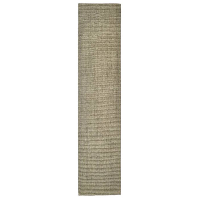 TrendyXL Sisalmat voor krabpaal 66x300 cm taupe