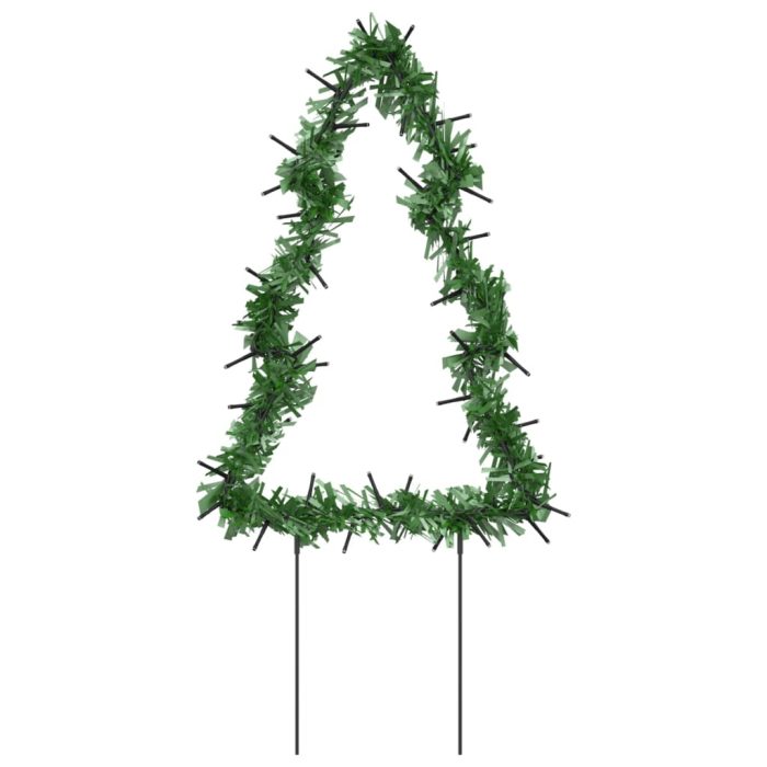 TrendyXL Kerstverlichting kerstboom 3 st met grondpinnen 50 LED's 30 cm