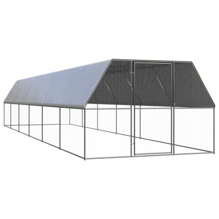 TrendyXL Kippenhok 3x12x2 m gegalvaniseerd staal