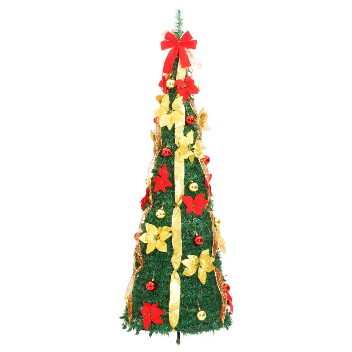 TrendyXL Kunstkerstboom pop-up 150 LED's 180 cm groen