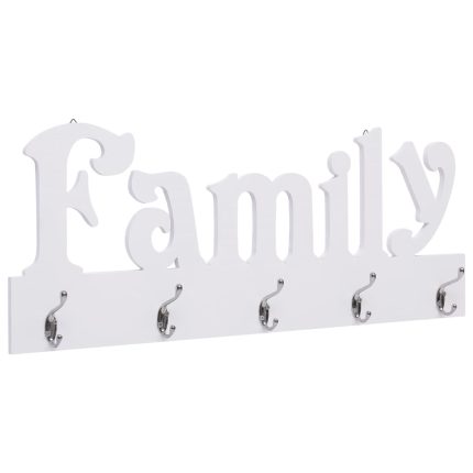 TrendyXL Wandkapstok FAMILY 74x29,5 cm