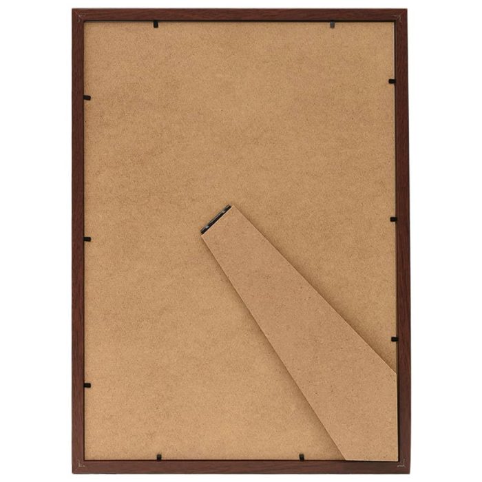 TrendyXL Fotolijsten 3 st voor tafel 10x15 cm MDF donkerrood