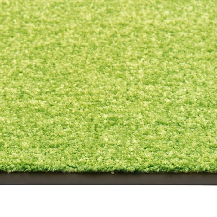 TrendyXL Deurmat wasbaar 60x90 cm groen