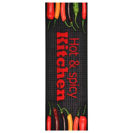 TrendyXL Keukenmat wasbaar Hot&Spicy 60x180 cm