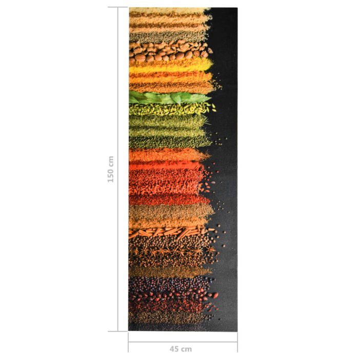 TrendyXL Keukenmat wasbaar Spice 45x150 cm