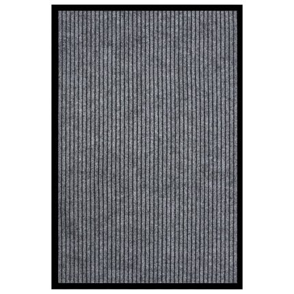 TrendyXL Deurmat 80x120 cm gestreept grijs