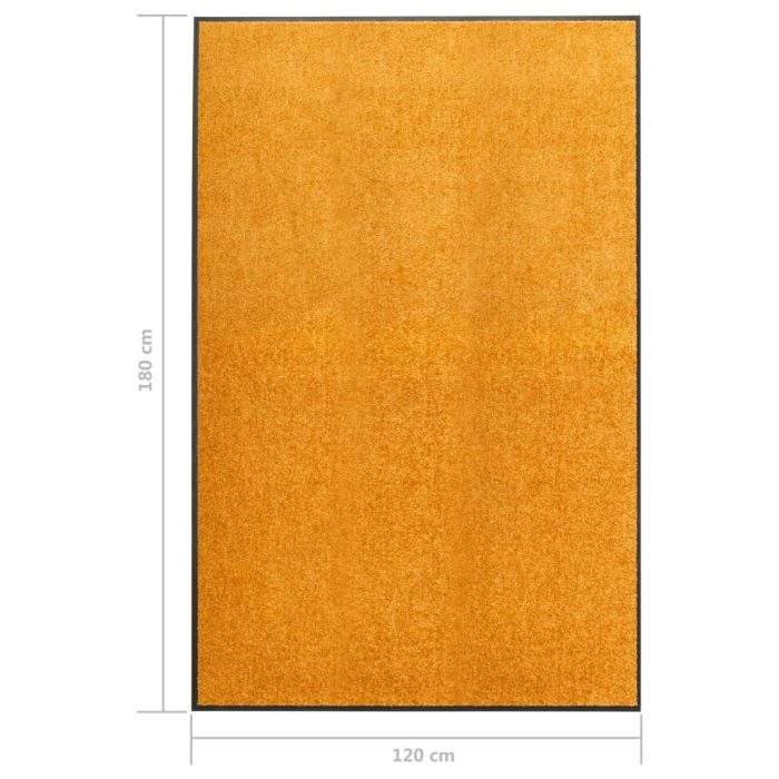 TrendyXL Deurmat wasbaar 120x180 cm oranje