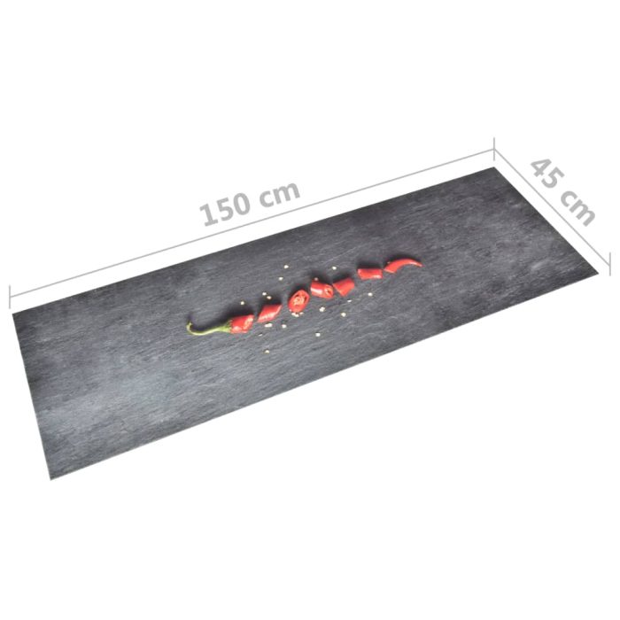 TrendyXL Keukenmat wasbaar Pepper 45x150 cm