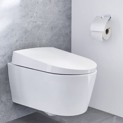 Kleine Wolke Toiletrolhouder met deksel Apollo aluminium