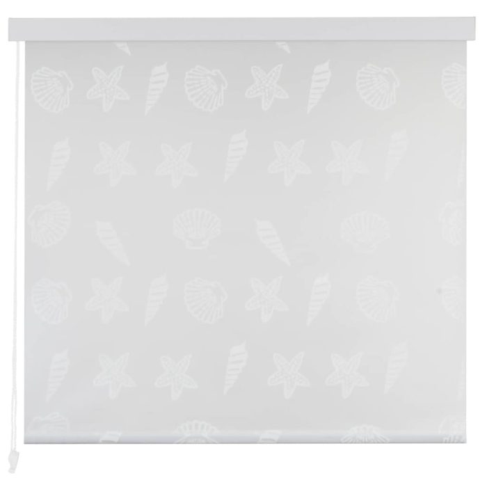 TrendyXL Rolgordijn voor douche 140x240 cm zeester