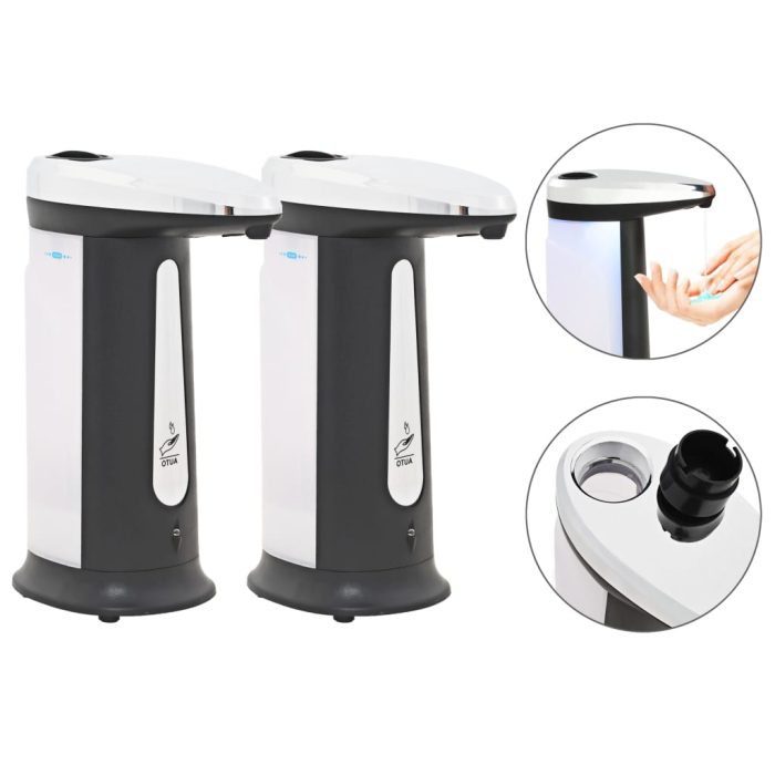 TrendyXL Automatische zeepdispensers infraroodsensor 800 ml 2 st