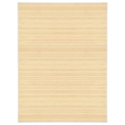 TrendyXL Tapijt 150x200 cm bamboe naturel