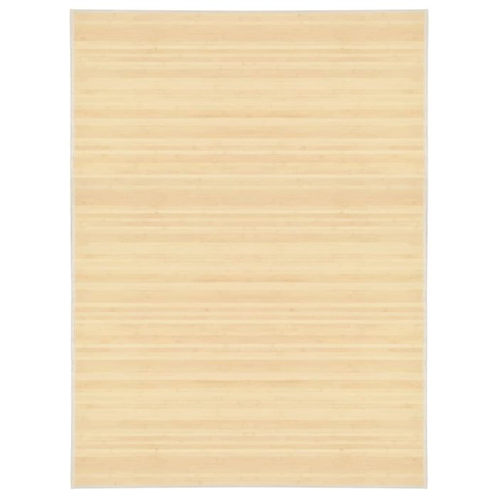 TrendyXL Tapijt 150x200 cm bamboe naturel