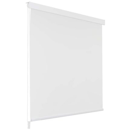 TrendyXL Rolgordijn voor douche 120x240 cm wit