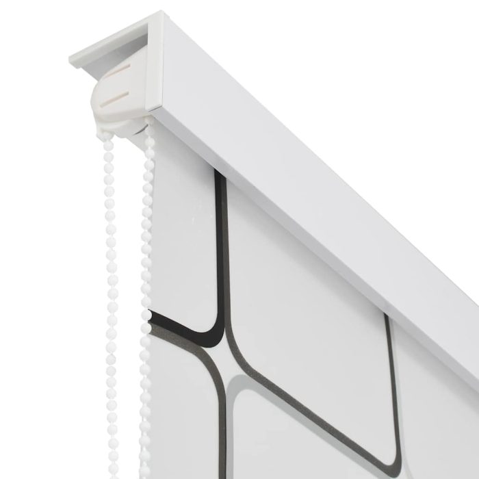 TrendyXL Rolgordijn voor douche 100x240 cm vierkant