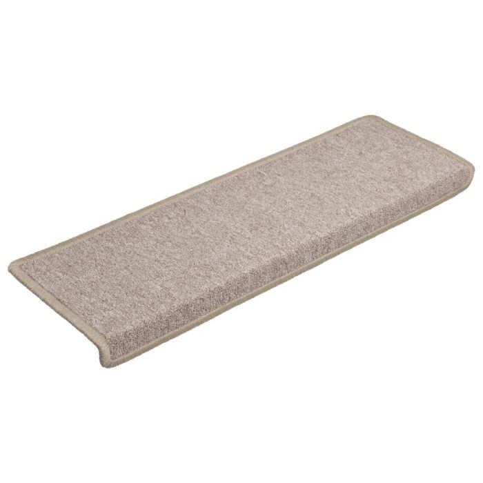 TrendyXL Trapmatten 15 st 65x21x4 cm taupe