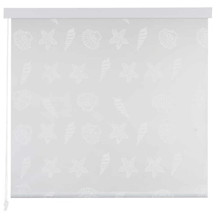 TrendyXL Rolgordijn voor douche 100x240 cm zeester