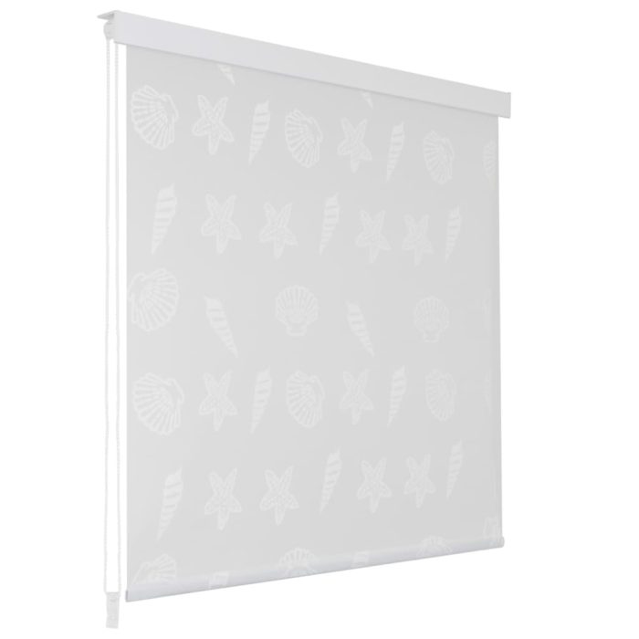 TrendyXL Rolgordijn voor douche 100x240 cm zeester