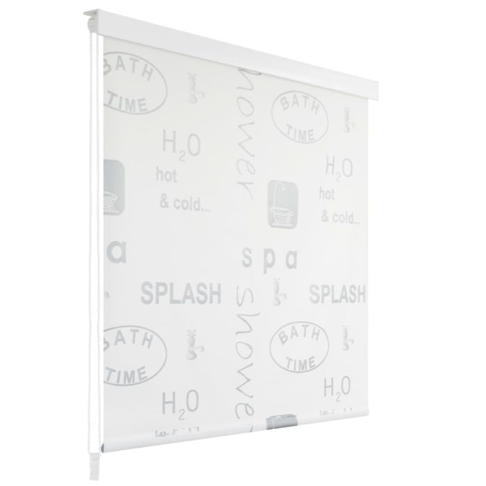 TrendyXL Rolgordijn voor douche 140x240 cm splash