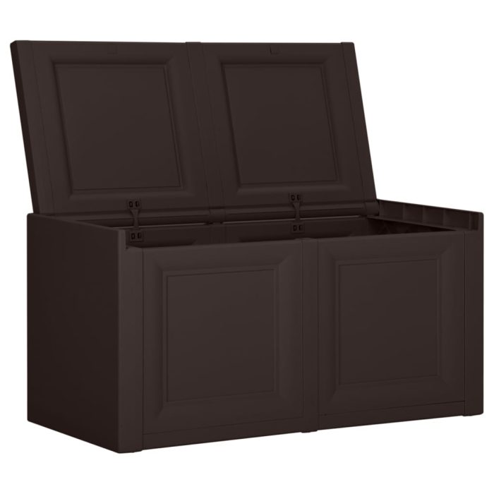 TrendyXL Kussenbox 85 L 86x40x42 cm bruin