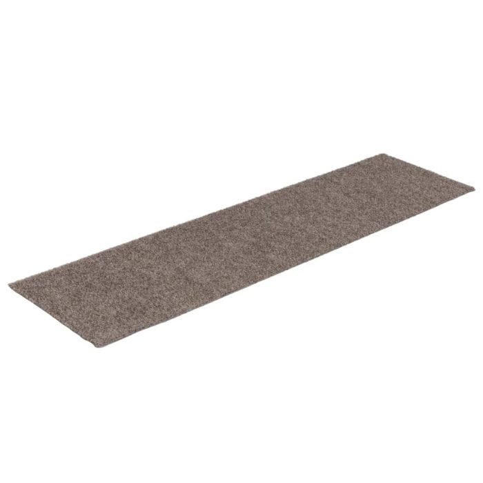 TrendyXL 15 st Trapmatten zelfklevend rechthoekig 76x20 cm crèmekleurig