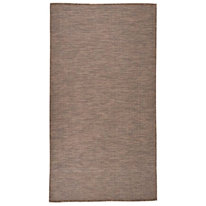 TrendyXL Buitenkleed platgeweven 80x150 cm bruin