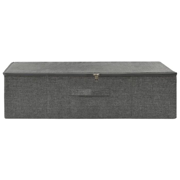 TrendyXL Opbergbox 70x40x18 cm stof antracietkleurig