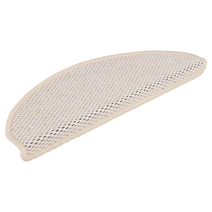 TrendyXL Trapmatten zelfklevend 15 st sisal-look 65x21x4 cm berber