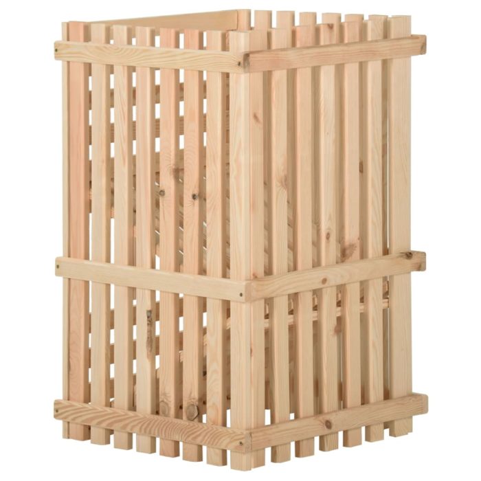 TrendyXL Aardappelkist 50x50x80 cm massief grenenhout