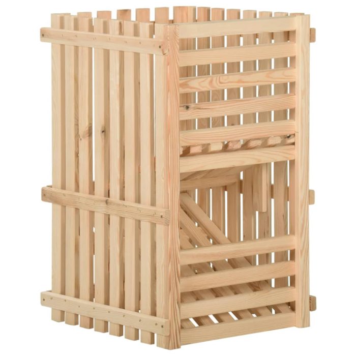 TrendyXL Aardappelkist 50x50x80 cm massief grenenhout