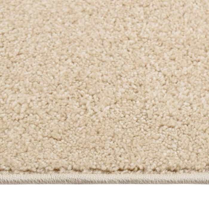 TrendyXL Vloerkleed kortpolig 140x200 cm beige