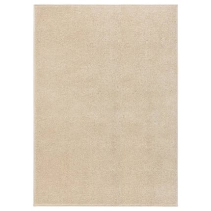 TrendyXL Vloerkleed kortpolig 140x200 cm beige