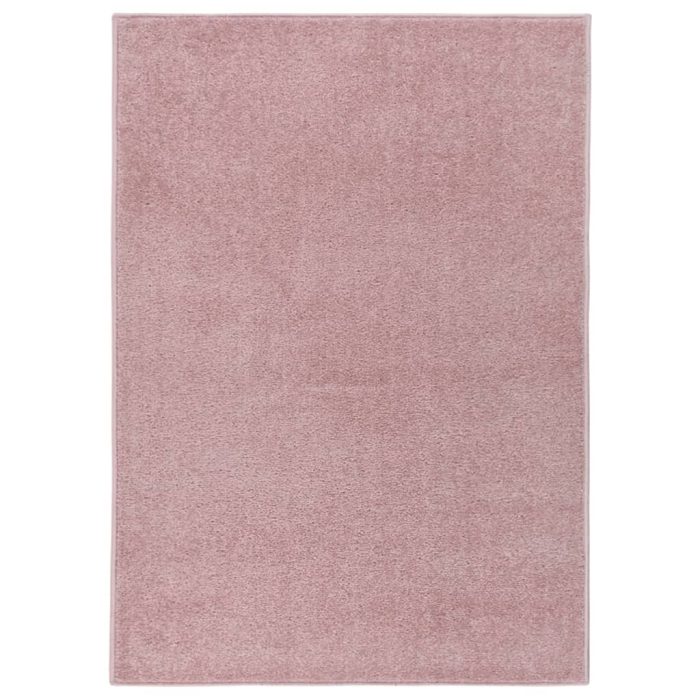 TrendyXL Vloerkleed kortpolig 140x200 cm roze