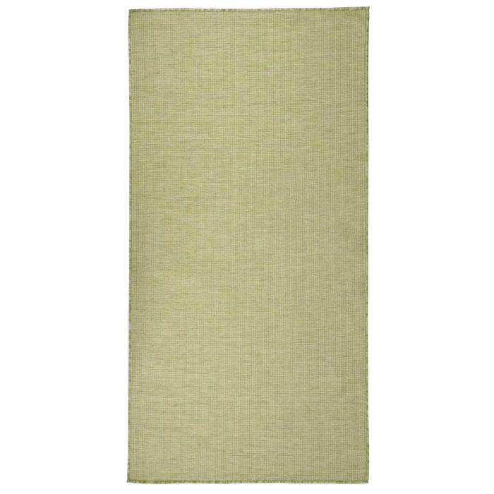 TrendyXL Buitenkleed platgeweven 100x200 cm groen